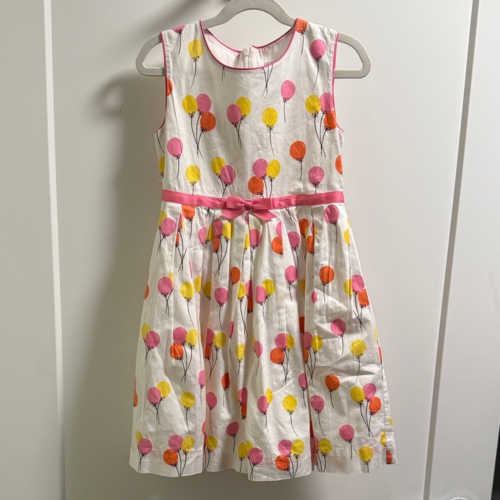 Rachel Riley Pink and Orange Birthday Balloon Dress